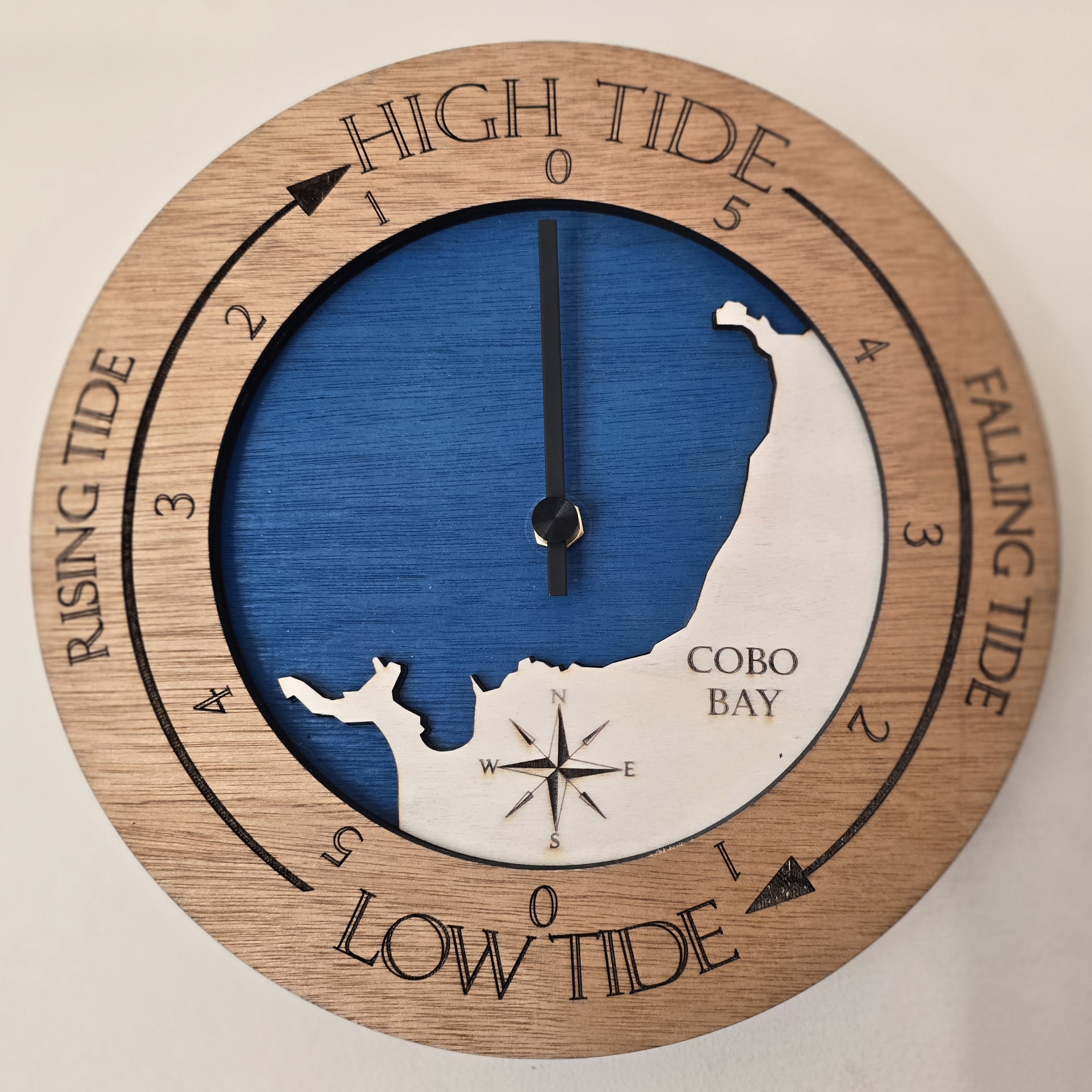 Cobo Bay Tide Clock