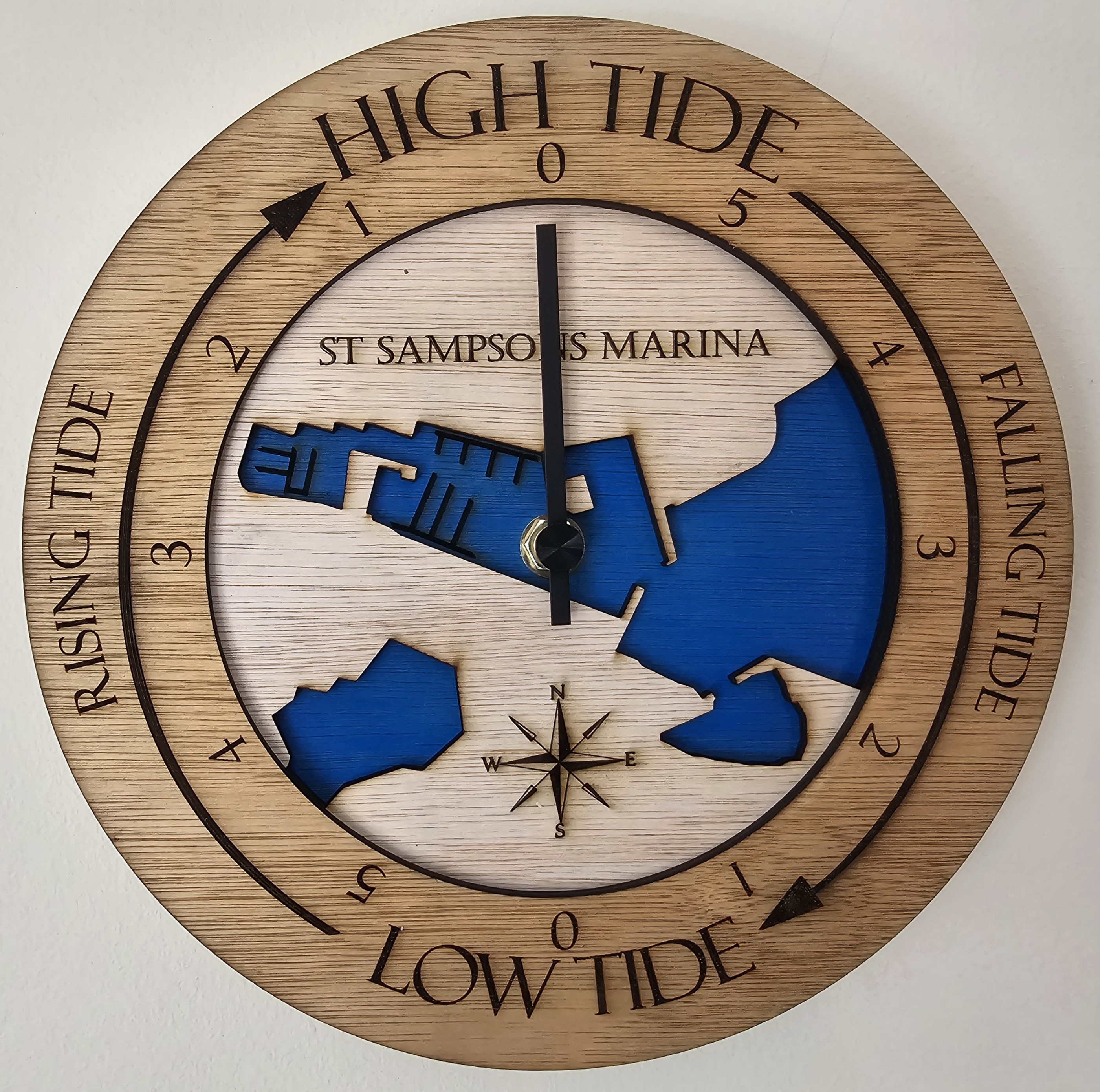 St Sampsons Marina Tide Clock