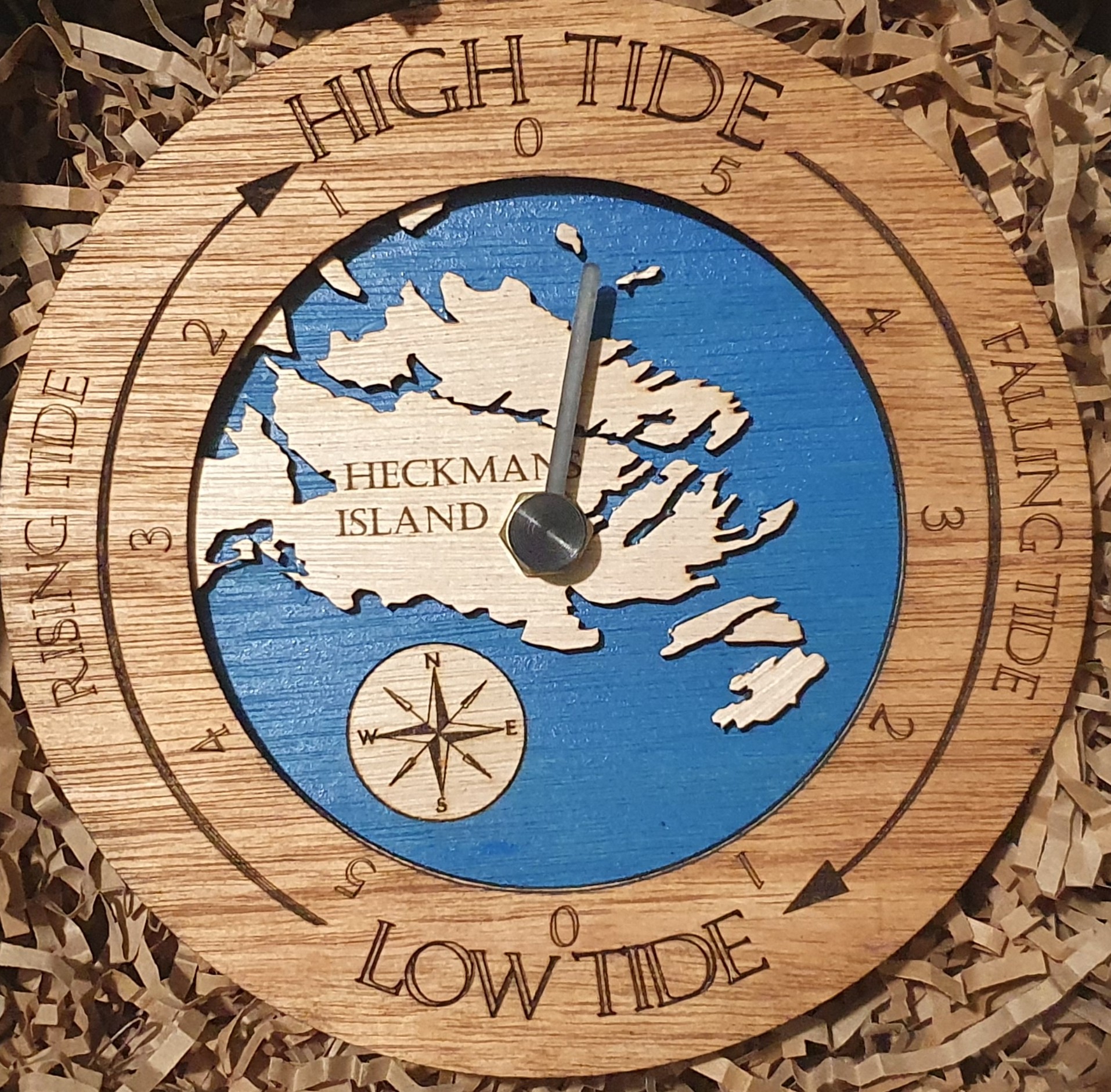 Heckman Island Tide Clock