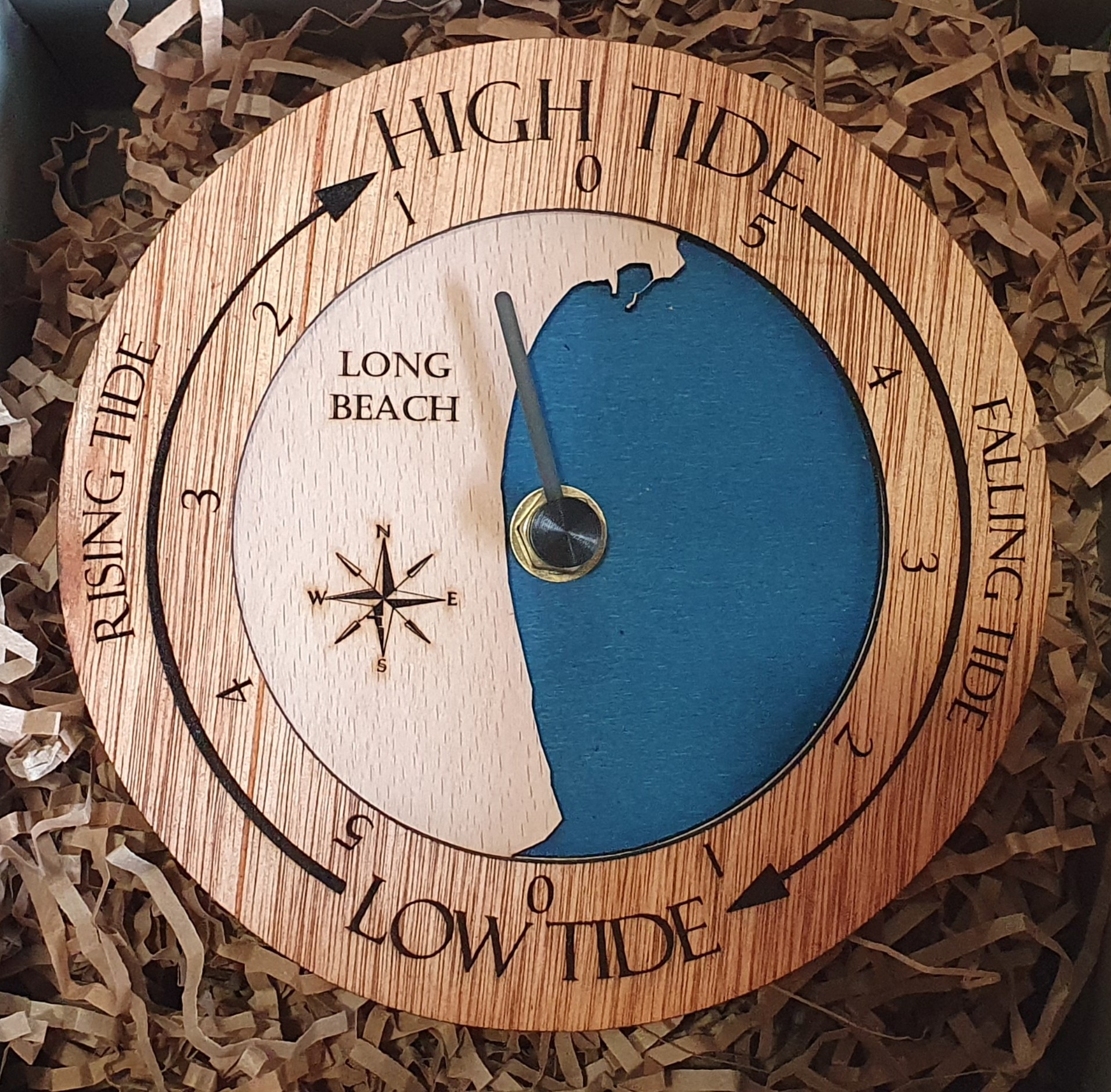Long Beach Tide Clock