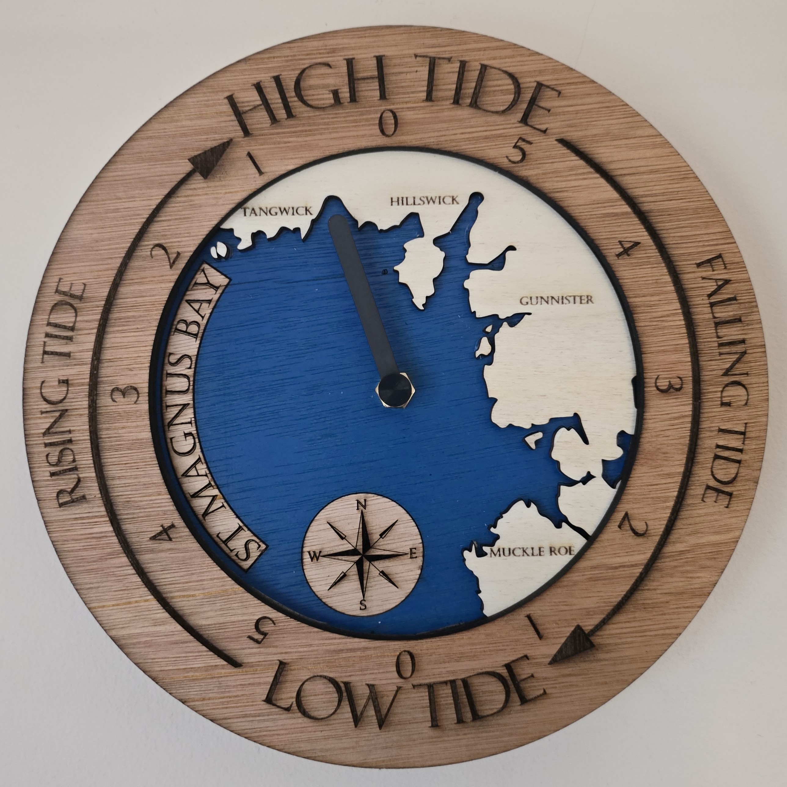 St Magnus Bay Tide Clock